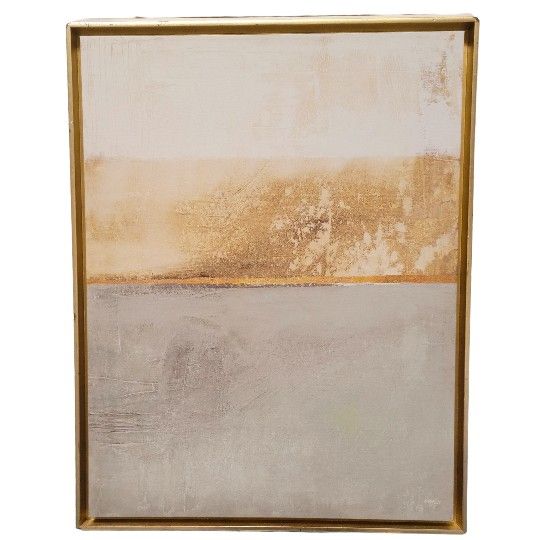 “Feels Familiar” by Dan Meneely in Mottled Gold Frame