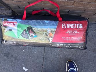Coleman eight-man tent