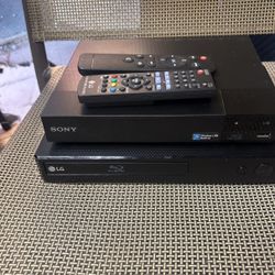 Two Blue Ray Disks Players