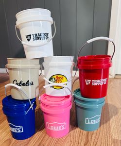 Mini buckets ($10 Each )