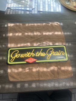 Go with the grain. Grain Belt Beer tin