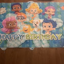 Bubble Guppies Happy Birthday Decoration 