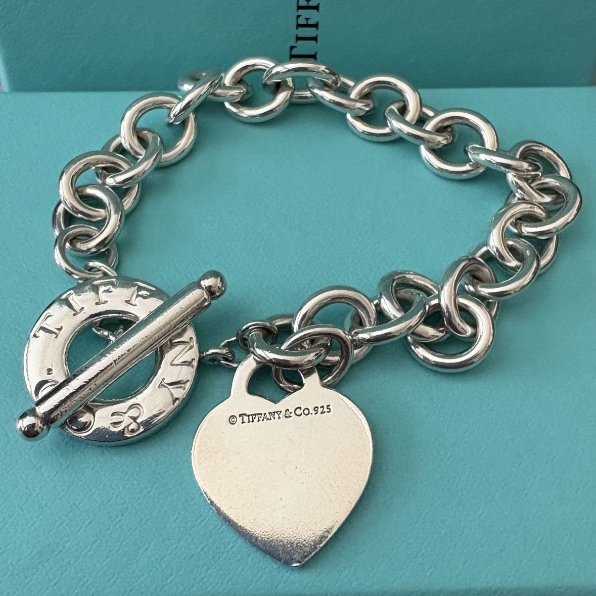 Tiffany & Co. Heart Tag Toggle Bracelet