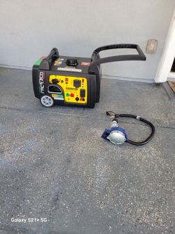 Champion Generator 3100watts dual fuel