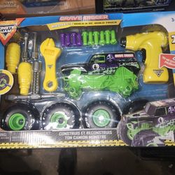 Grave Digger Build Toy