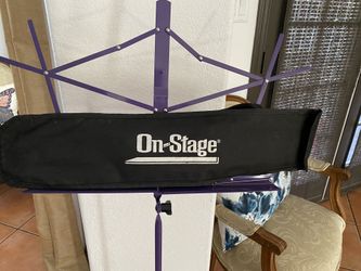 Portable Sheet Music Stand and Shoulder Rests