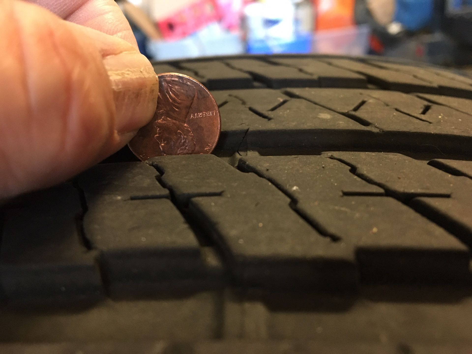 4x 20” Bridgestone Tires (used) Jeep Grand Cherokee 265/50R20 for Sale