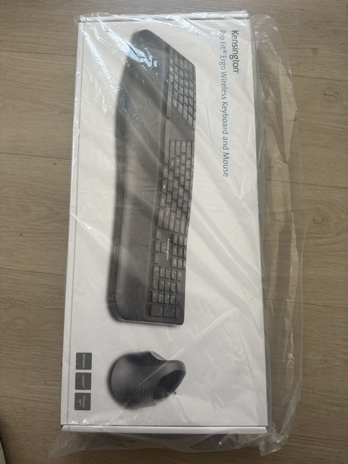Title: 💻 Kensington Pro Fit Ergo Wireless Keyboard and Mouse – NEW