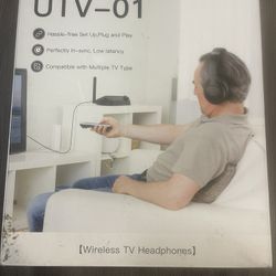 WIRELESS TV HEADPHONES