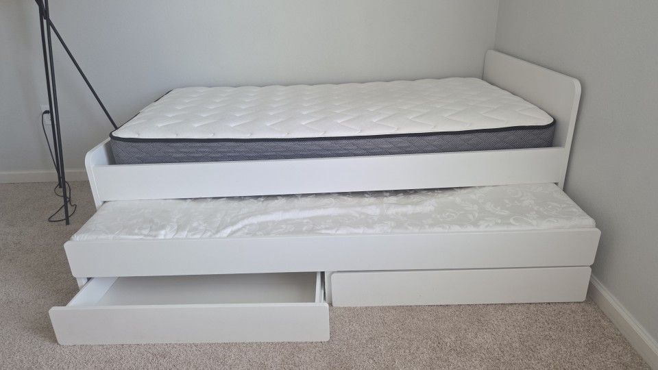 Bed Frame With Matress