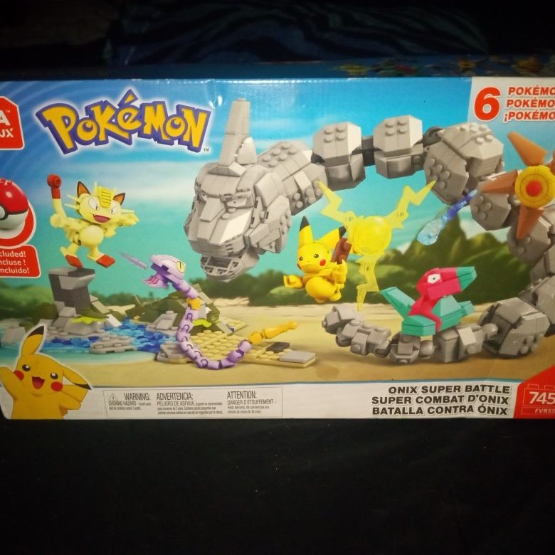 Mega Construx Pokemon Onix Super Battle for Sale in Dallas TX OfferUp