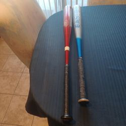 TWO BASEBALL BAT.  RAWLINGS RENEGADE 33/30oz(¡SOLD! ) ---,EASTON HAVOC 30/25oz  - $40 EACH FIRM PRICE 