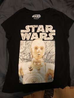 Star Wars C3PO t-shirt girls size 7/8