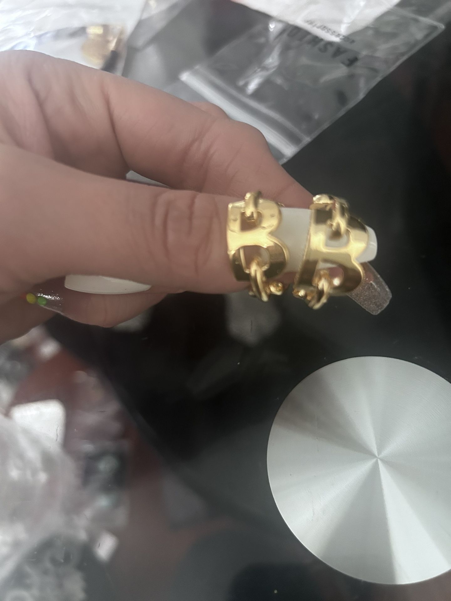 Earrings Gold Plate It 