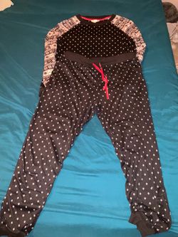 Women's Pajama Set Long Sleeve and Pants Medium (8-10)