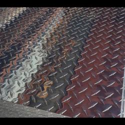 Diamond Cut steel sheets