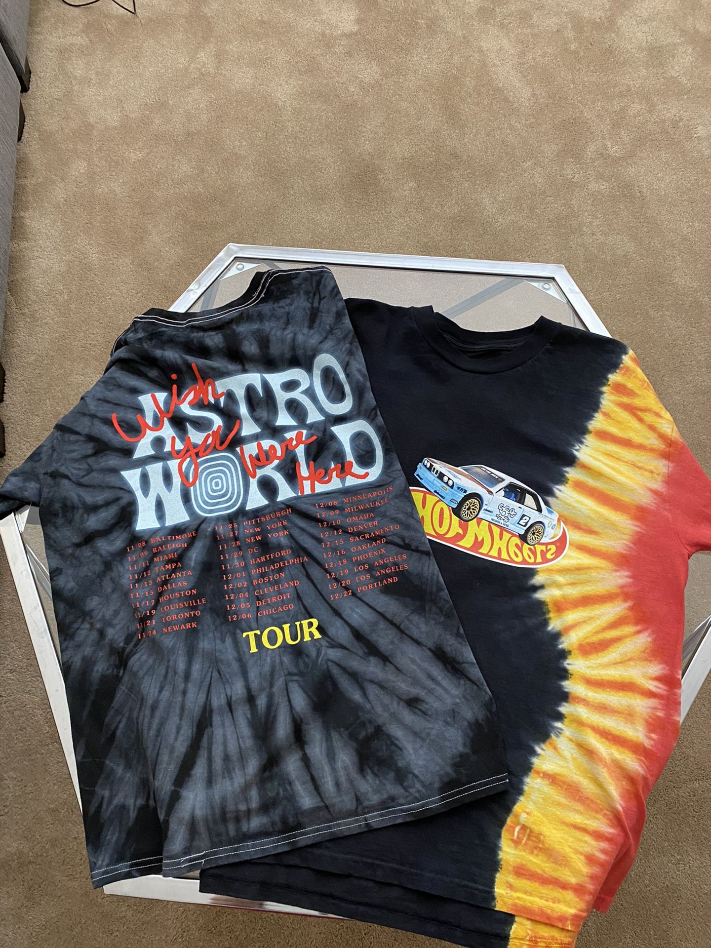 Travis Scott Astroworld Bundle Tees Jackboys