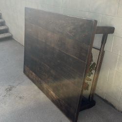 Big Wooden Coffee Table