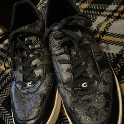 Coach Men’s Low Top Shoes Black Size 12