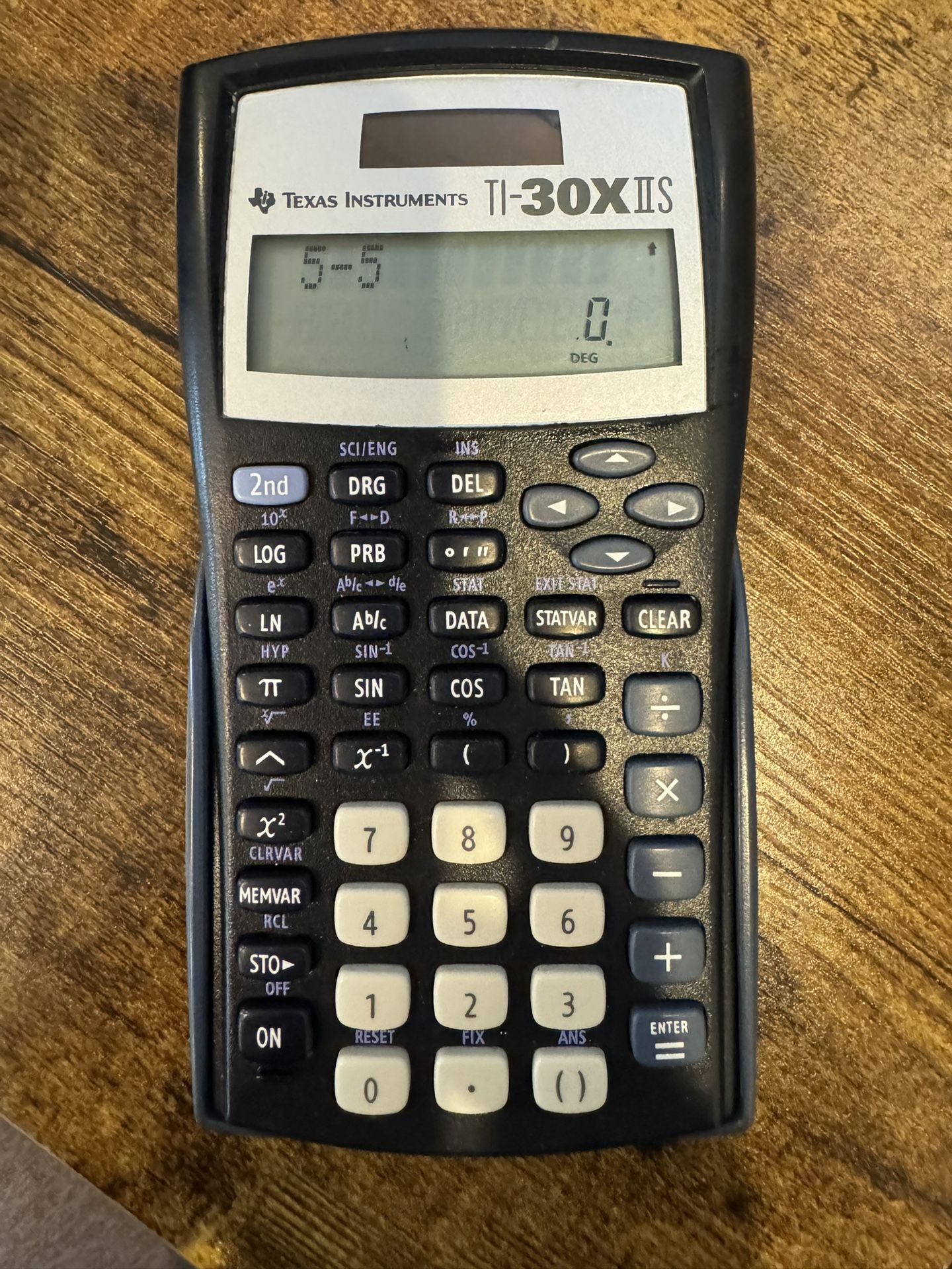 TI-30XIIS scientific calculator for the S.A.T. 