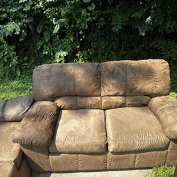 Brown, Comfy Sofa For Sale! 