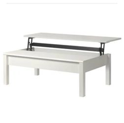 White Coffee Table $300