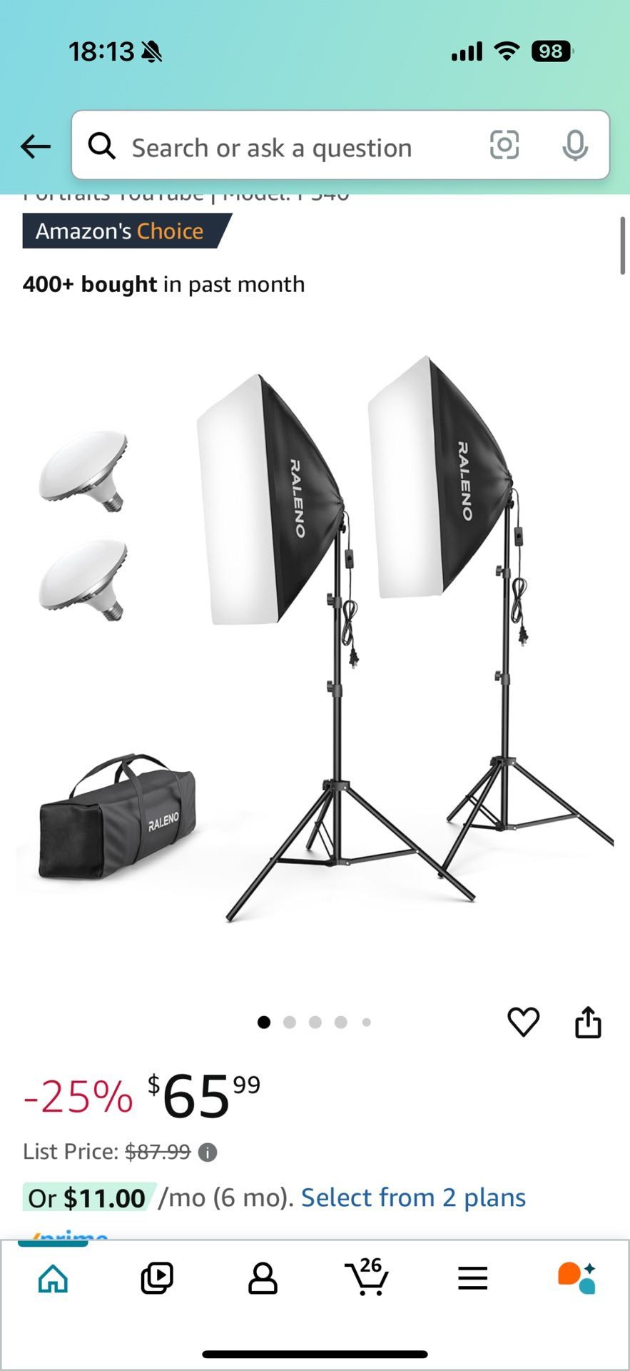 Raleno 2x Light Kit