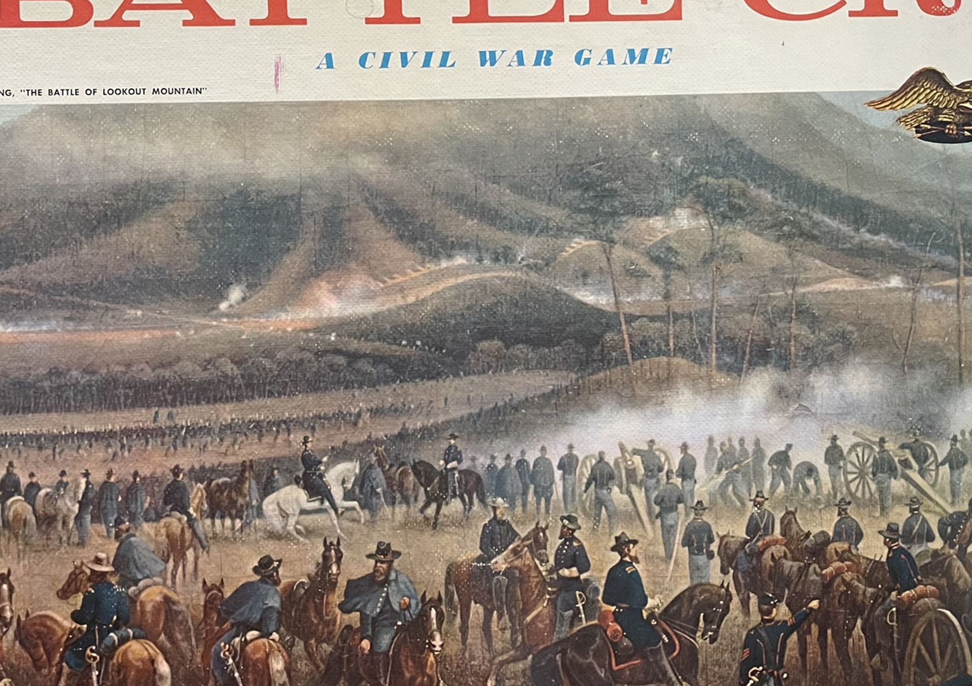 Vintage American Heritage Battle-Cry Board Game