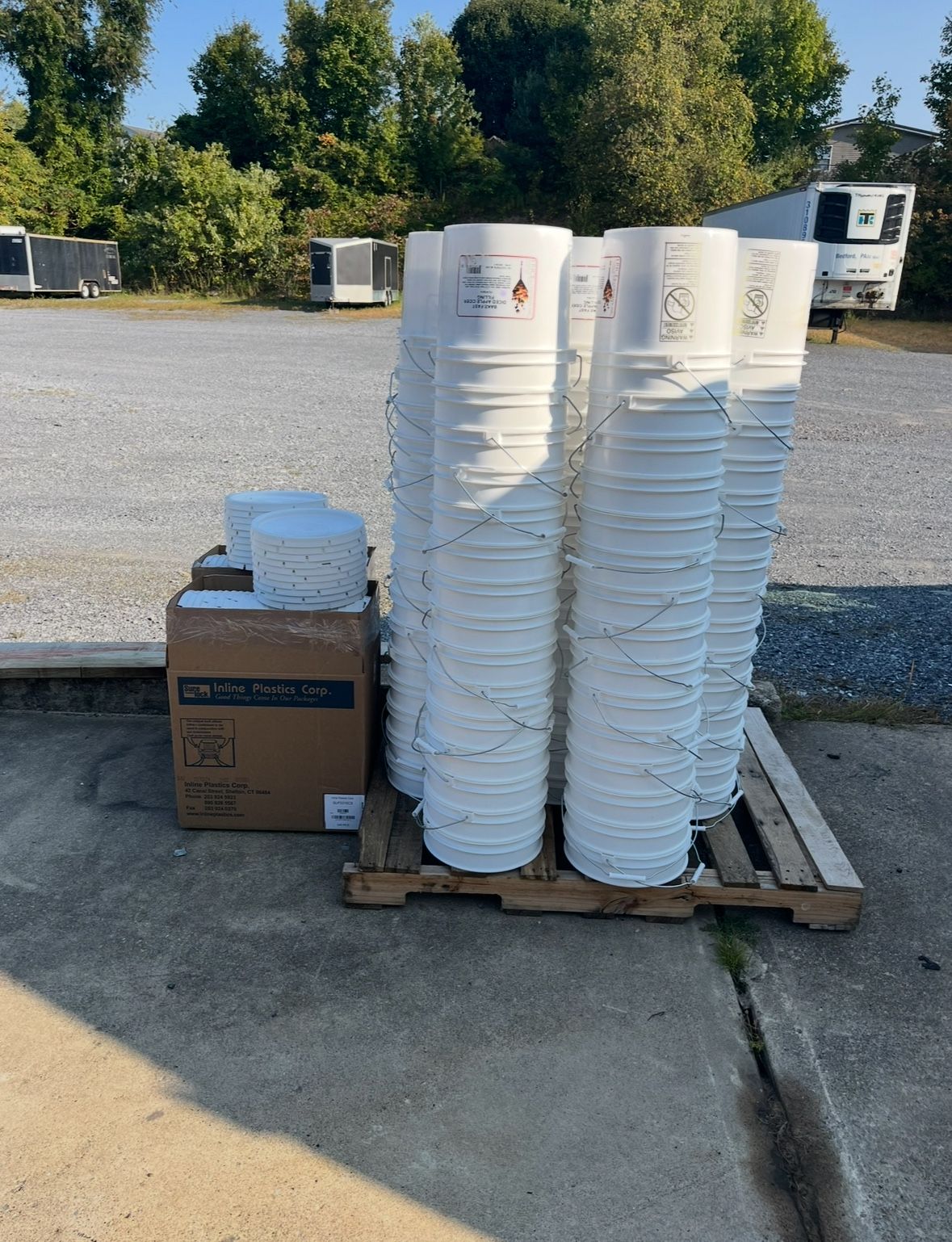 5 Gallon Buckets With Sealable Lids