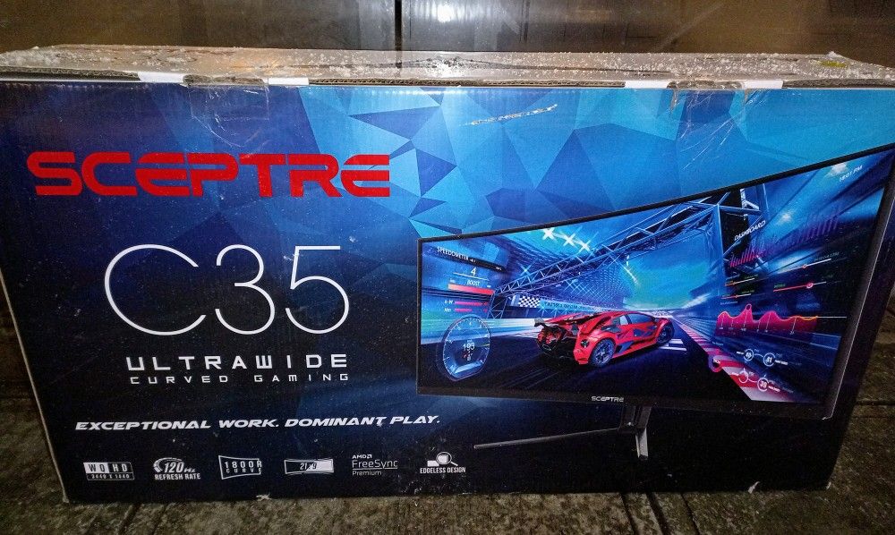 SCEPTRE C35 ULTRAWIDE CURVED GAMING MONITOR