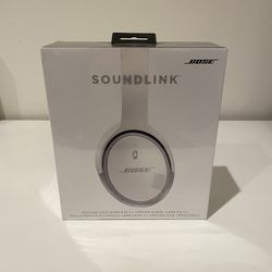 New Sealed Bose SoundLink II Wireless Over-the-Ear Headphones White