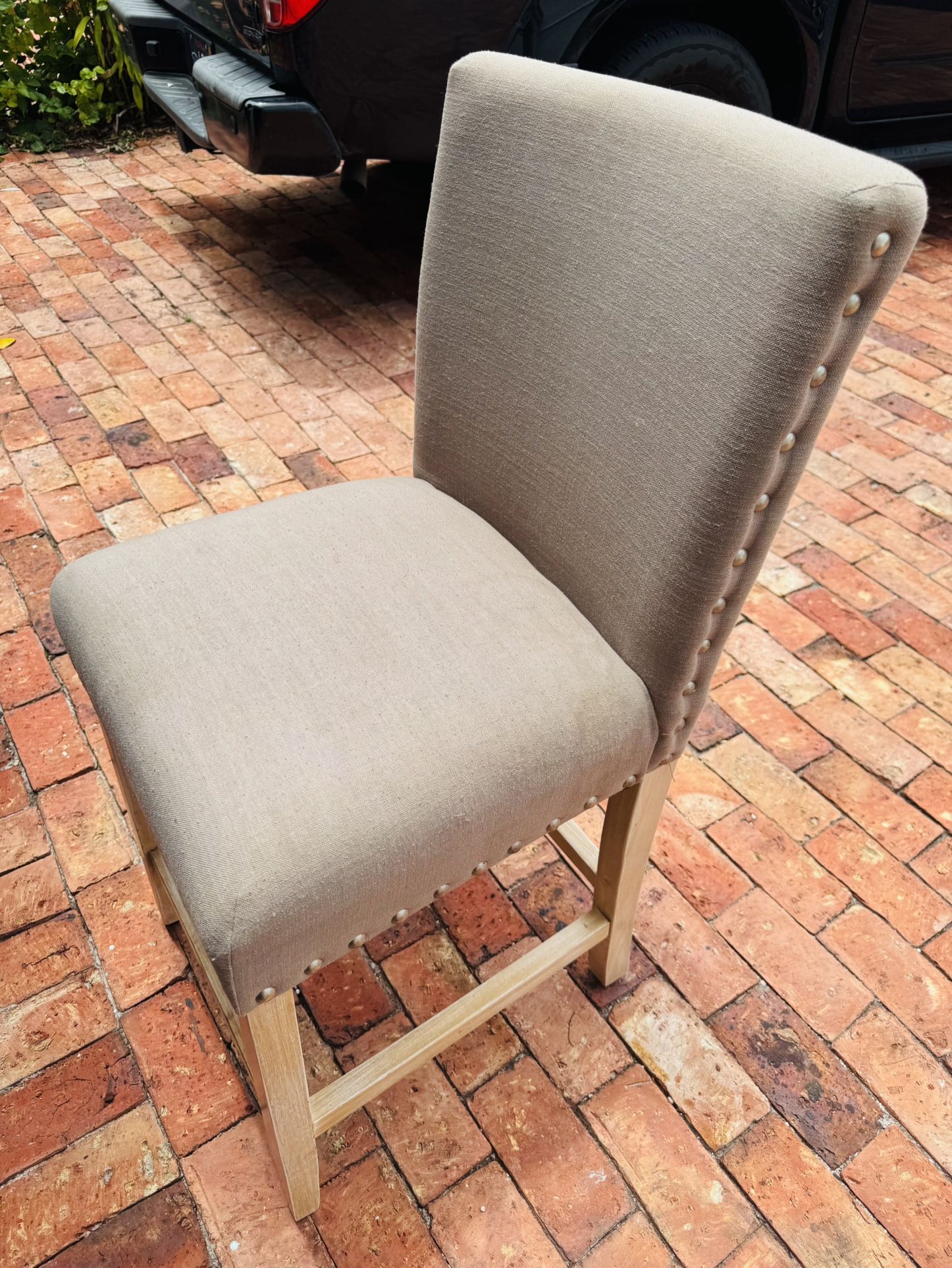 3 Stools Beige