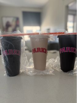PARKE X DUNKIN COLLAB CUP(s) BRAND NEW, UNWASHED & UNUSED