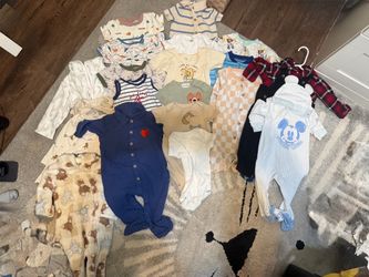 Baby Boy Clothing Bundle – 75 pieces
