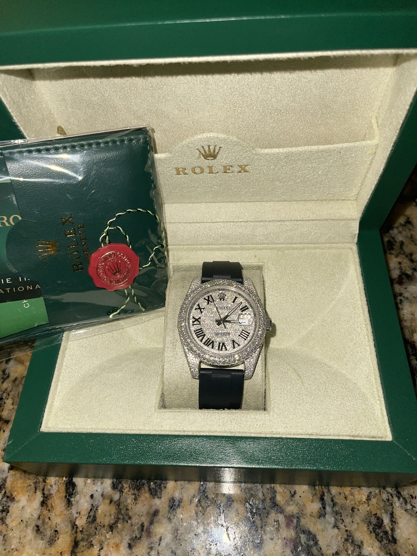 Moissanite R Watch