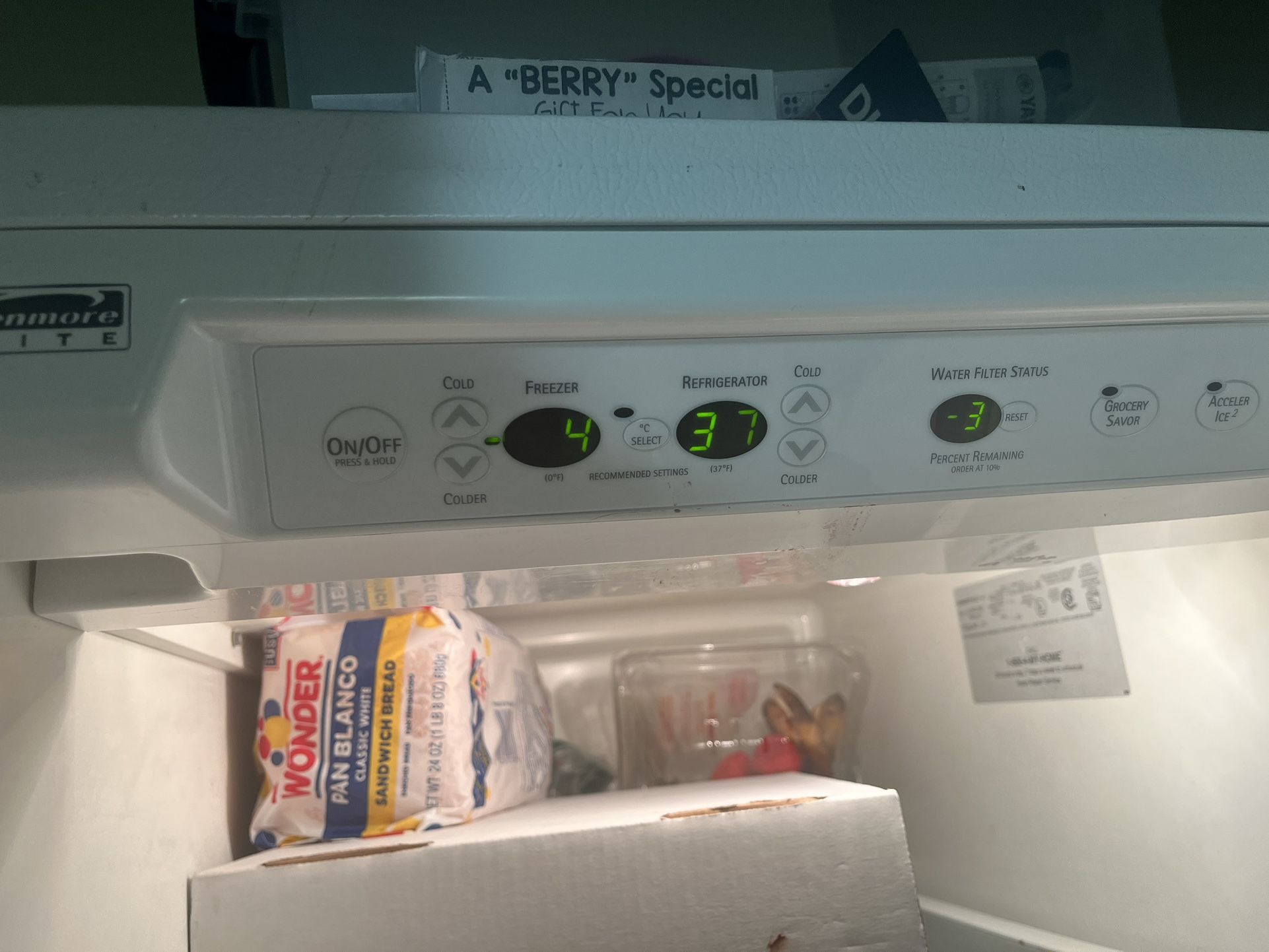 Kenmore Refrigerator Excellent Condition