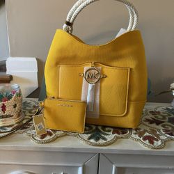 Michael Kors bag with matching wallet