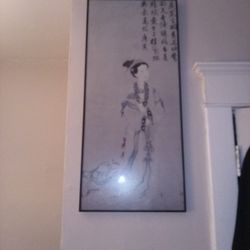 Painting Of The Moon Goddess 