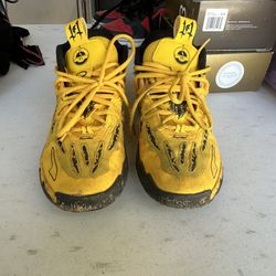 yellow Porsche mellow shoes 