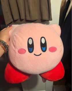Kirby Large Plush Stuffed Toy backpack