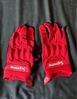 Supreme / fox riding gloves size Large