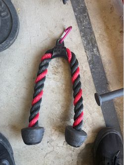 Tricep rope