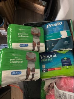 Diaper underwear for incontinence