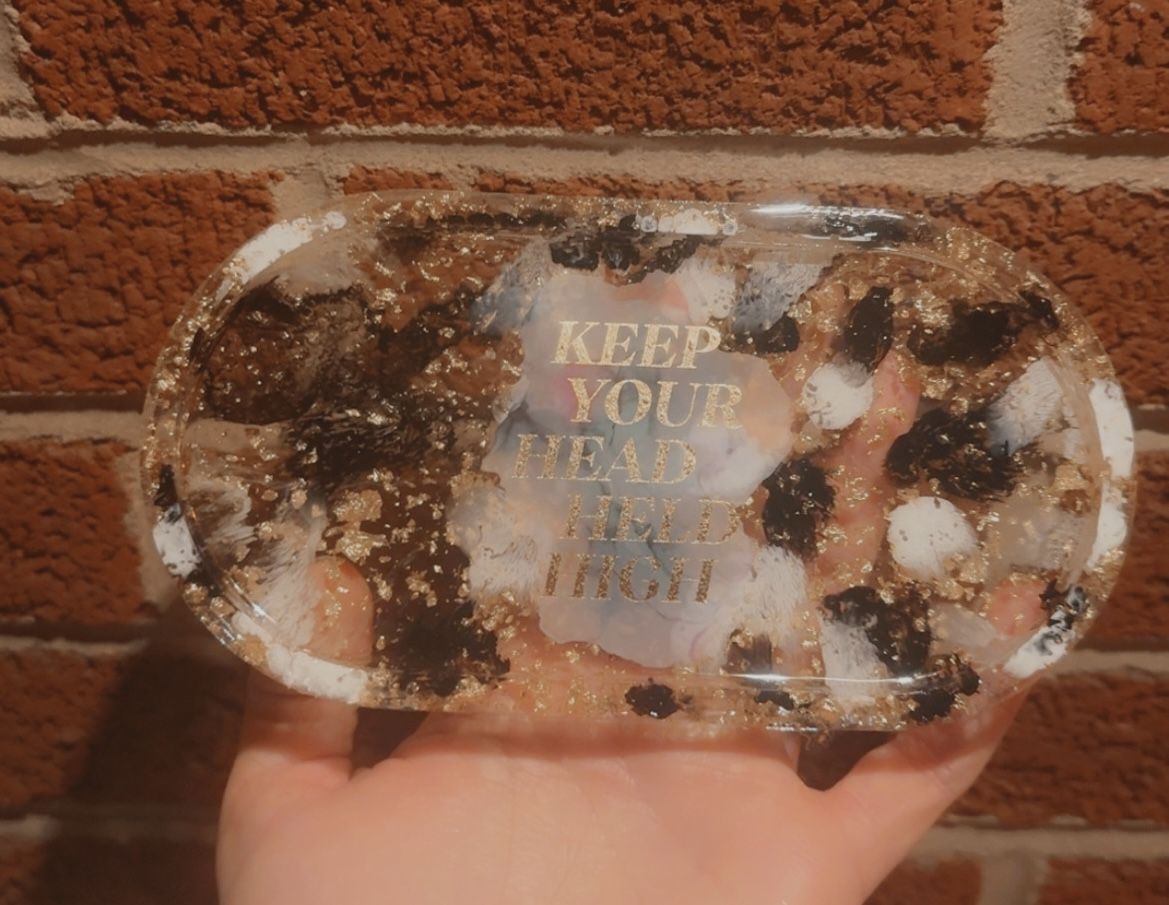 Inspirational Tray Made By Me