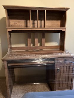 Real wood desk