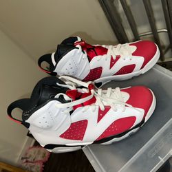 Jordan 6 Carmine Sz9 Used