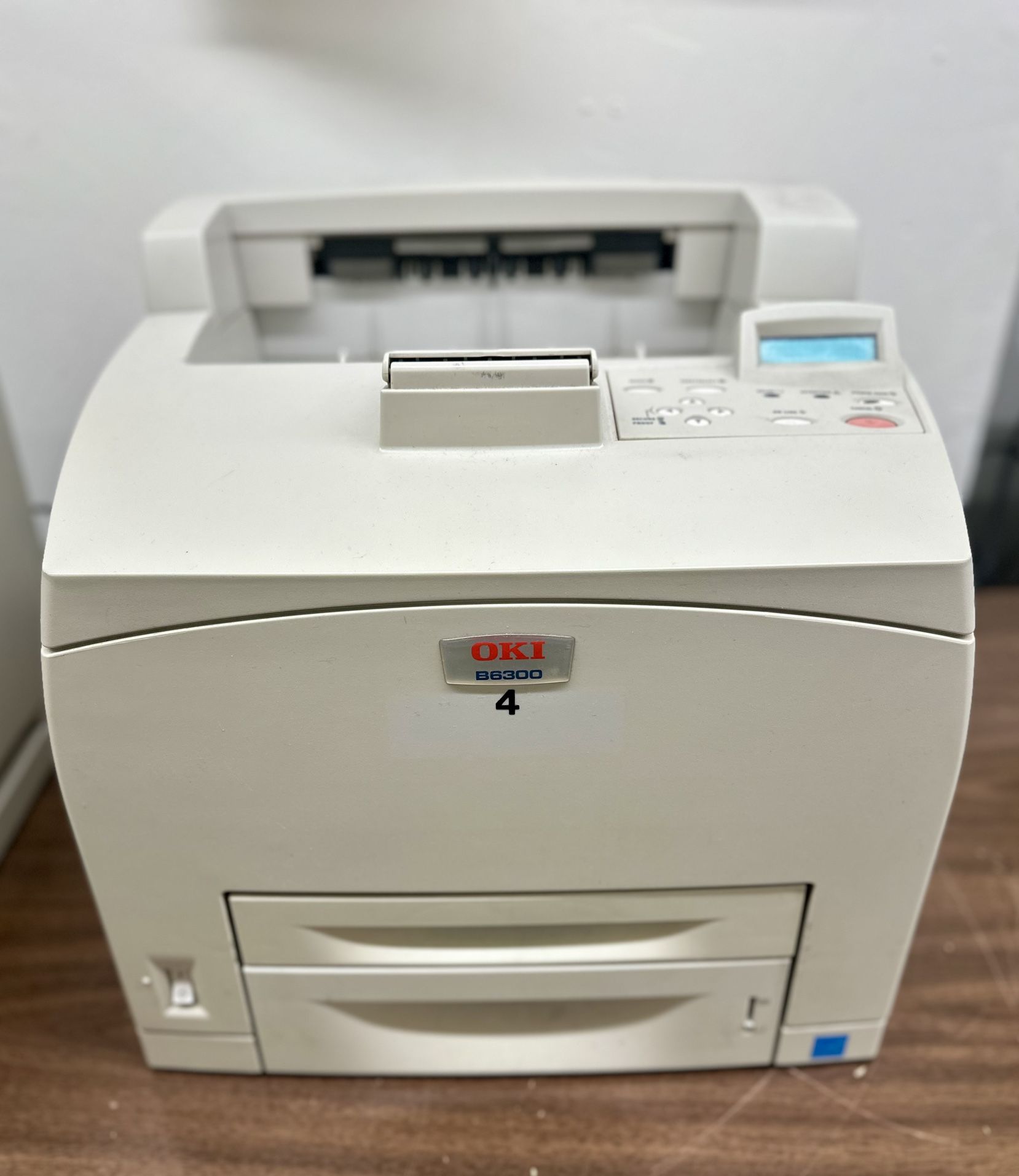 Lot Of Three(3) Oki B6300 Laser Printers