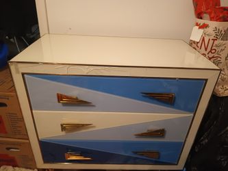 BEAUTIFUL JOHNATHAN ADLER 3 DRAWER CHEST