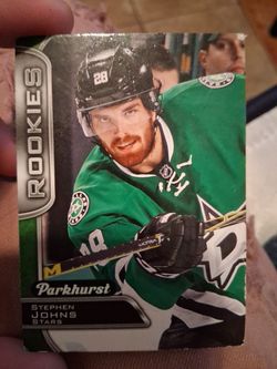 Stephen Johns Parkhurst Rookies Hockey Card