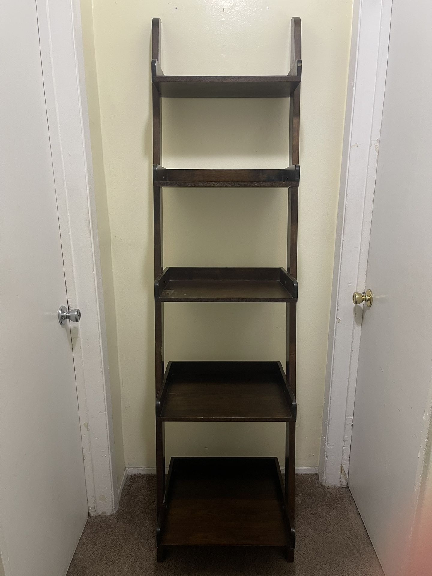 Pottery Barn Leaning Bookcases & Ladder Shelves